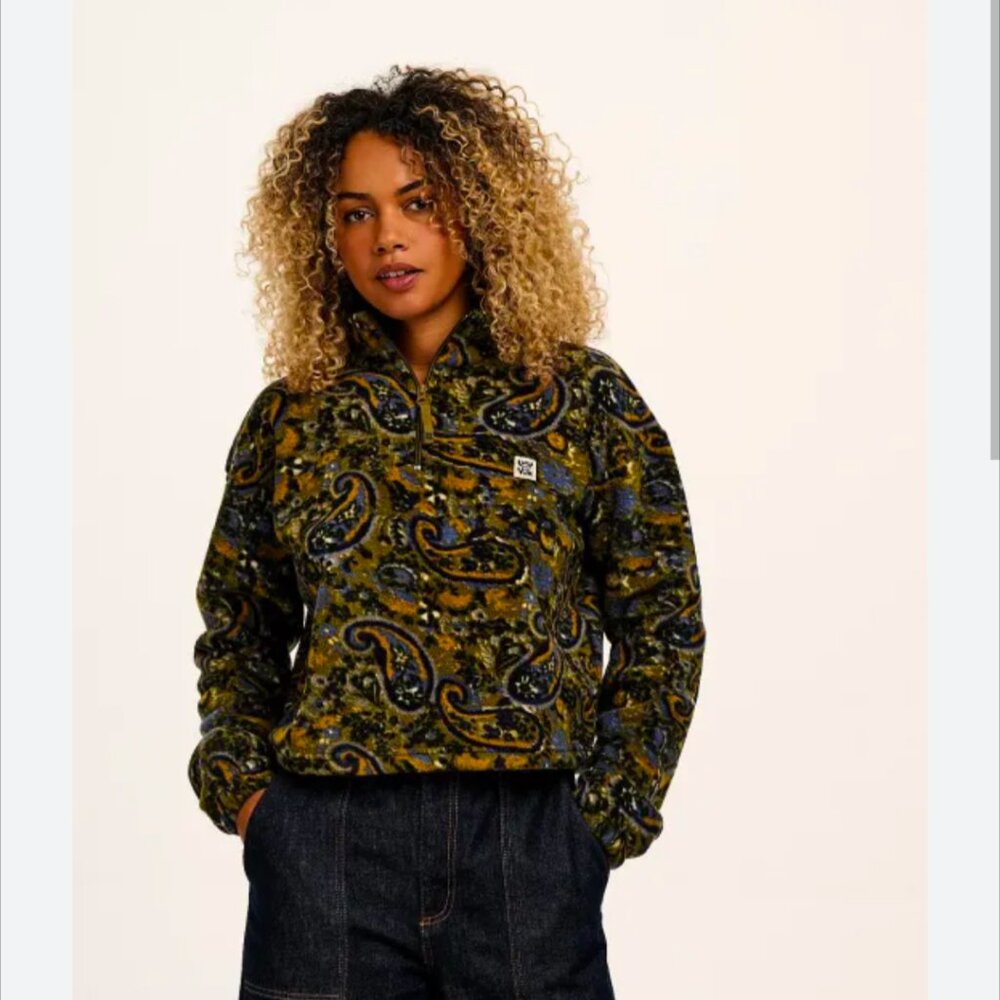 BNWT Lucy & Yak Fleece Sweater Jacket